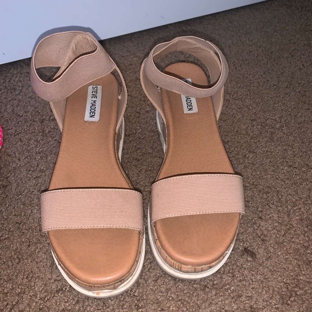 Barely worn Steve Madden wedges. Perfect for summer time